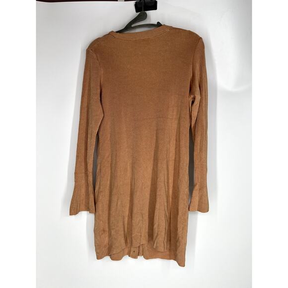 L'Agence Lucas longline cardigan tan M - Picture 8 of 8